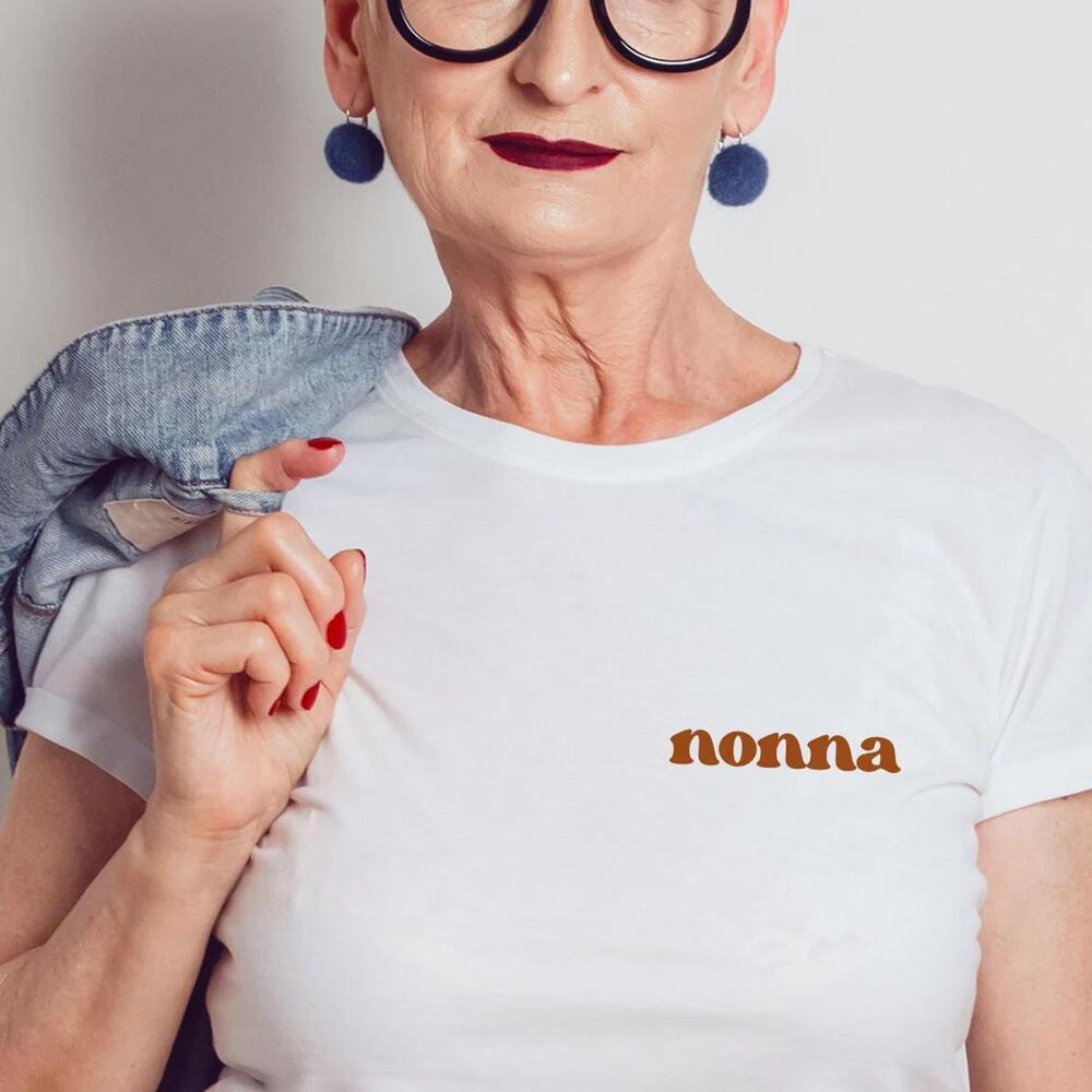 Nonna Shirt Italian Grandma Gift Tee